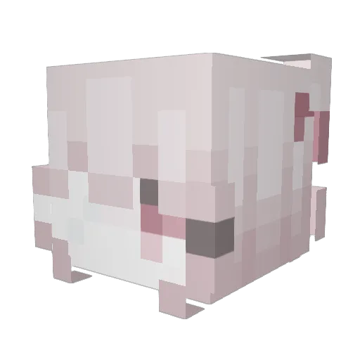 steven_ZERO Minecraft avatar head, 3D render