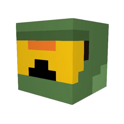 stevenh905 Minecraft avatar head, 3D render