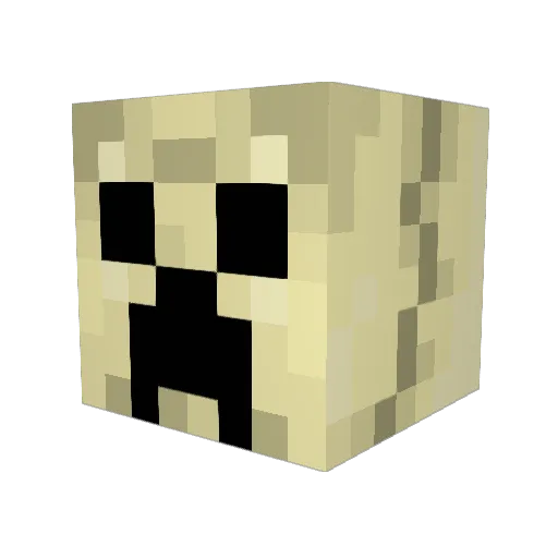 stevens86 Minecraft avatar head, 3D render