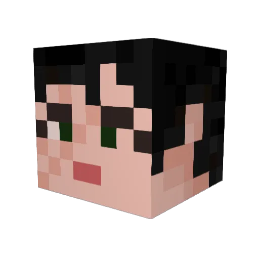 stevenslap12 Minecraft avatar head, 3D render