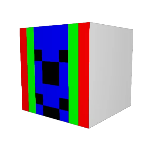 steventb23 Minecraft avatar head, 3D render