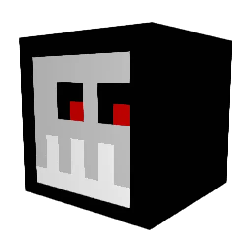 stevesimper Minecraft avatar head, 3D render