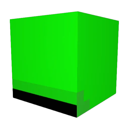 steviiecreeper Minecraft avatar head, 3D render