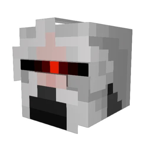 stevo_karapandza Minecraft avatar head, 3D render