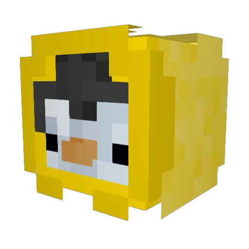 stevstomatoe Minecraft avatar head, 3D render