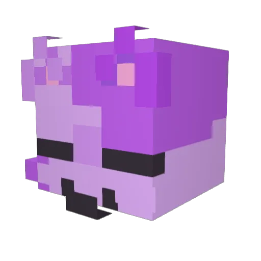sthoms Minecraft avatar head, 3D render