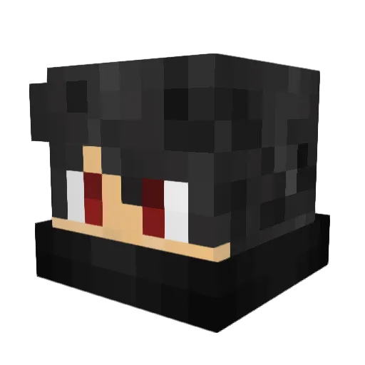 stianbian Minecraft avatar head, 3D render