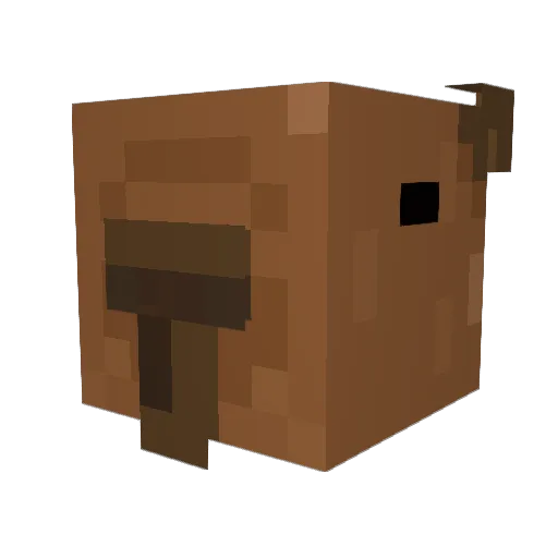 stickman1480 Minecraft avatar head, 3D render