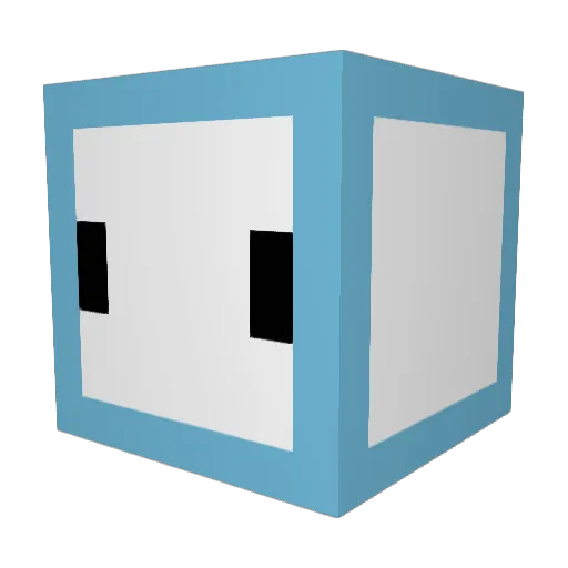 stickybug08 Minecraft avatar head, 3D render