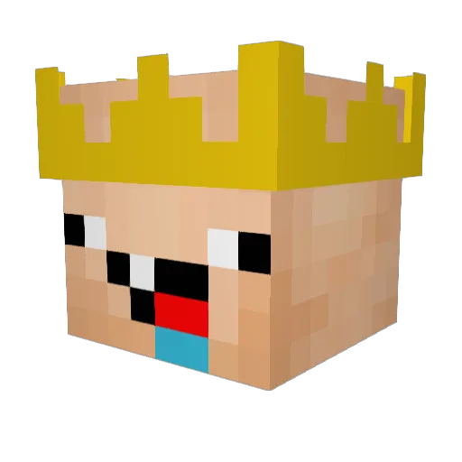 stickyzilla11 Minecraft avatar head, 3D render