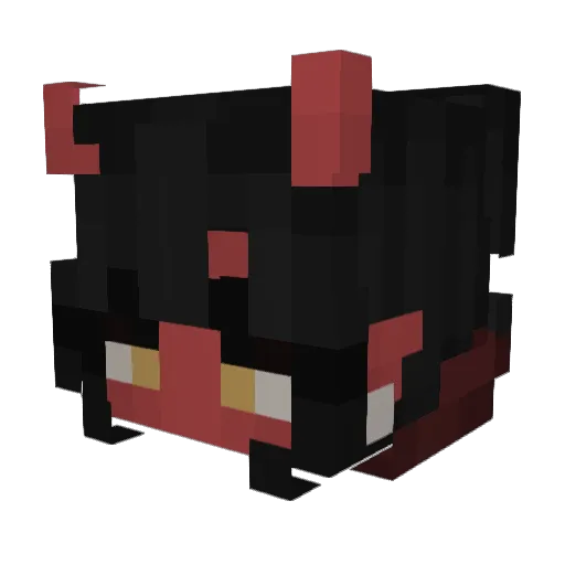 sticmys Minecraft avatar head, 3D render