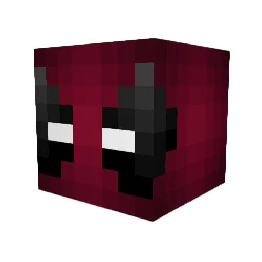 stieng Minecraft avatar head, 3D render