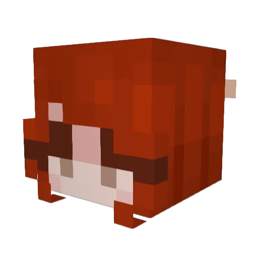 stignem Minecraft avatar head, 3D render