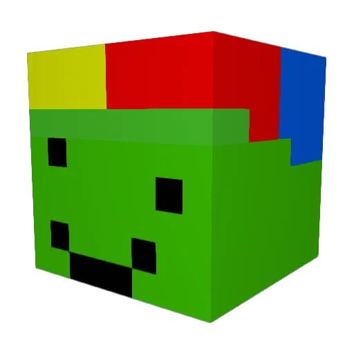 stiirfries Minecraft avatar head, 3D render