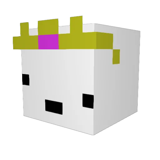 stijlaartnl Minecraft avatar head, 3D render