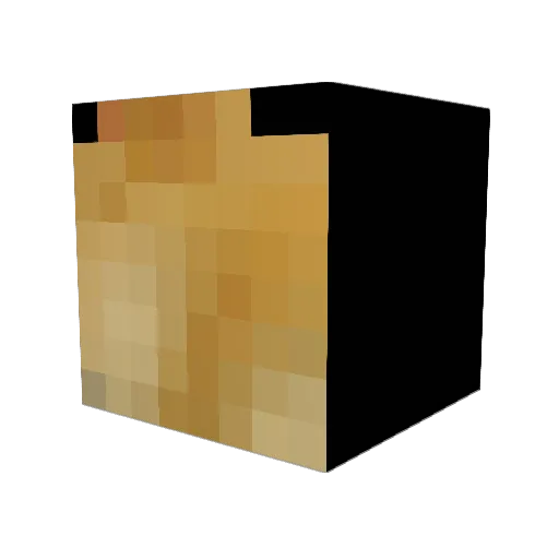 stijnkostermann Minecraft avatar head, 3D render