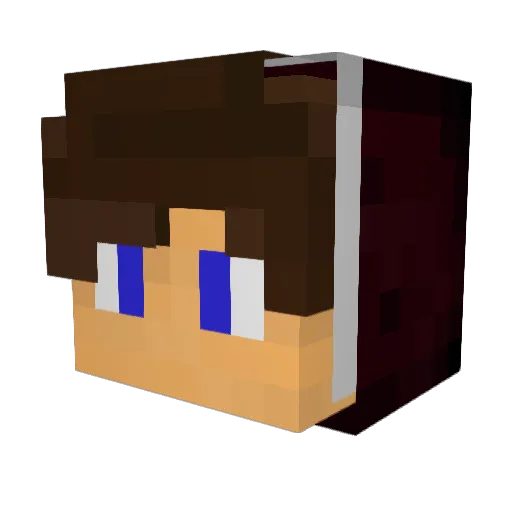 stijntje07 Minecraft avatar head, 3D render