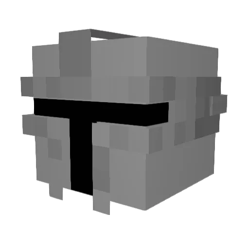 stijnvdb1 Minecraft avatar head, 3D render