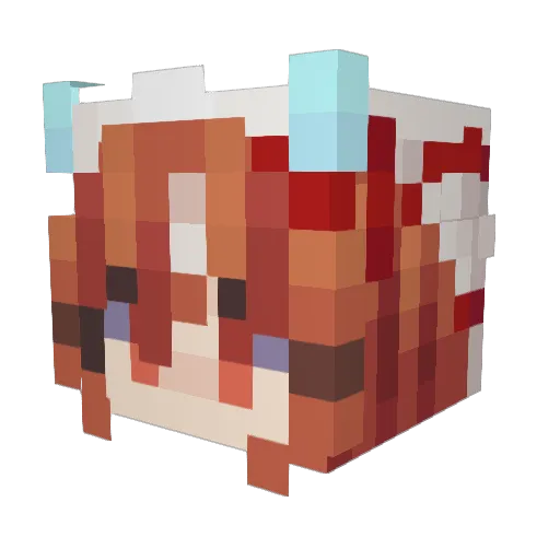 stil_in_love Minecraft avatar head, 3D render