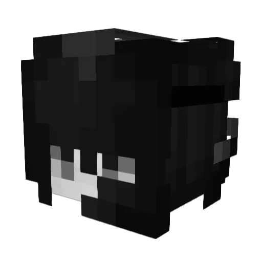 stillelias Minecraft avatar head, 3D render