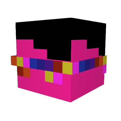 stillslump Minecraft avatar head, 3D render