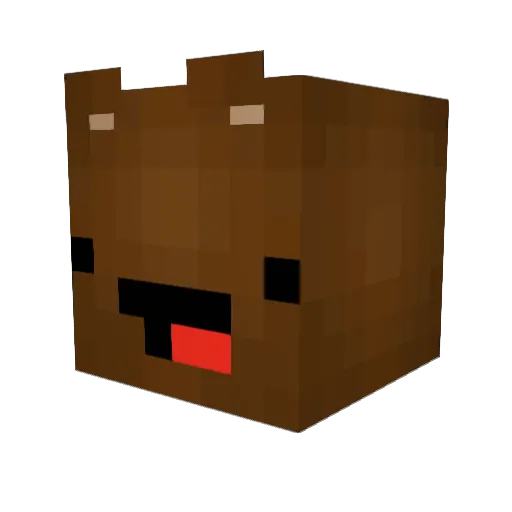 stilltalking07 Minecraft avatar head, 3D render