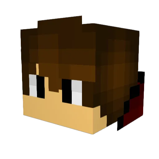 stilo54 Minecraft avatar head, 3D render
