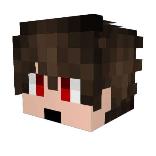 stilzthebest Minecraft avatar head, 3D render