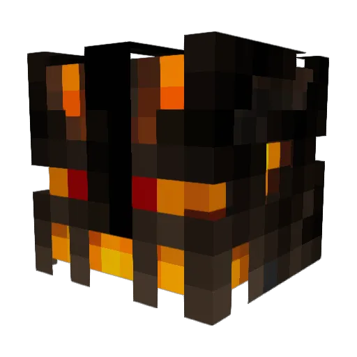 stinkerty Minecraft avatar head, 3D render