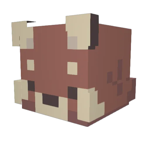 stinkyb0yee Minecraft avatar head, 3D render