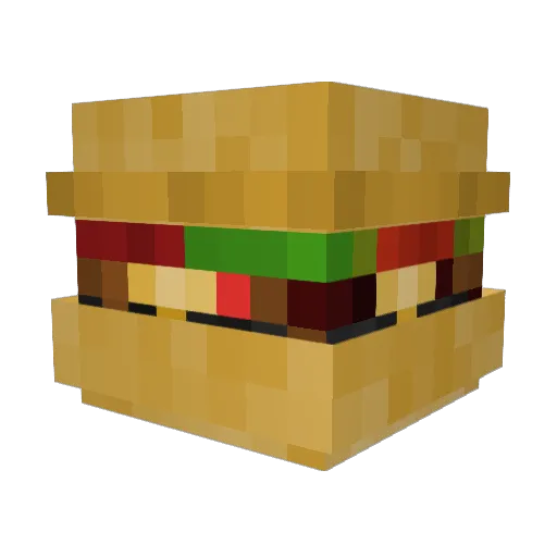 stinkychop Minecraft avatar head, 3D render