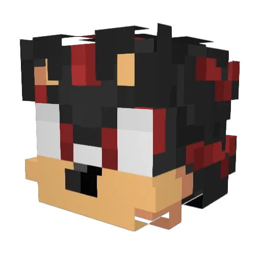 stinkytoes10 Minecraft avatar head, 3D render