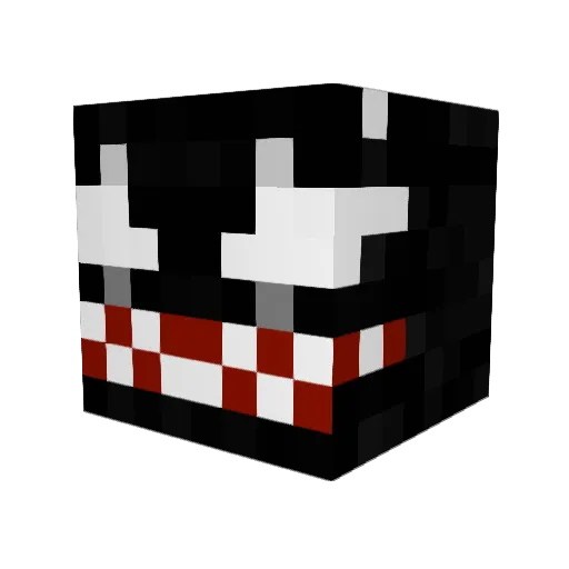 stino001 Minecraft avatar head, 3D render