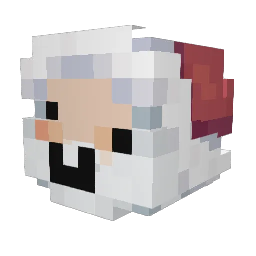 stitch270 Minecraft avatar head, 3D render