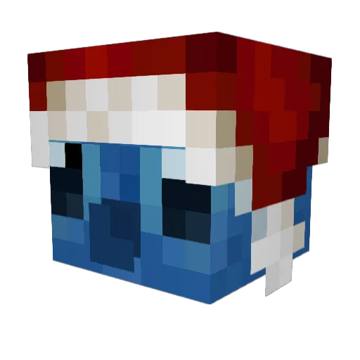 stitchfan99 Minecraft avatar head, 3D render
