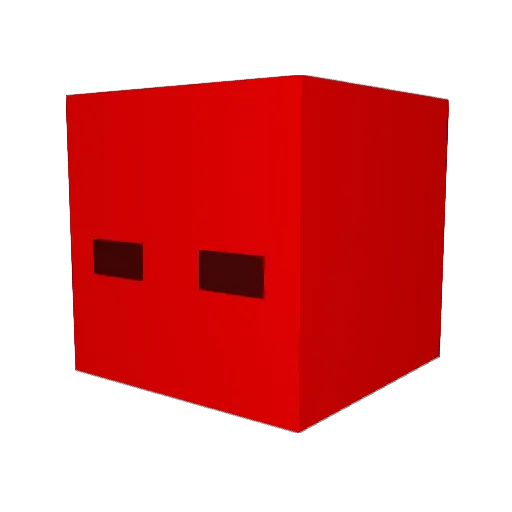 stivengt Minecraft avatar head, 3D render