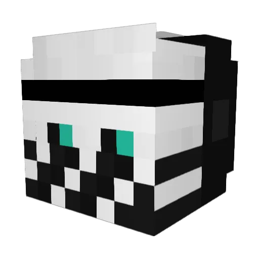 stmx27 Minecraft avatar head, 3D render