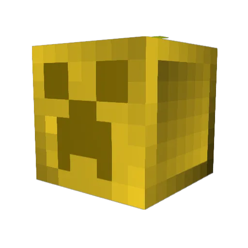 stocker1014 Minecraft avatar head, 3D render