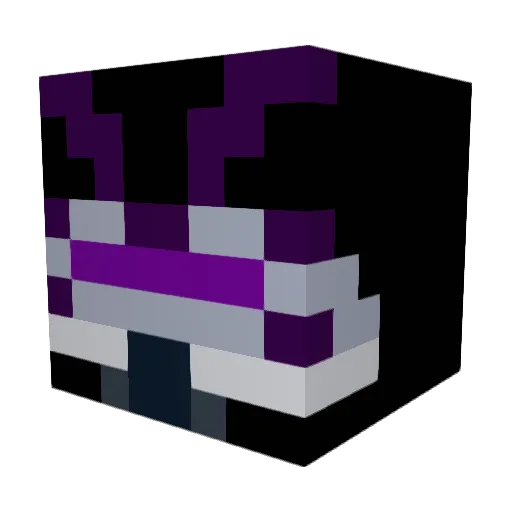 stockrock007 Minecraft avatar head, 3D render