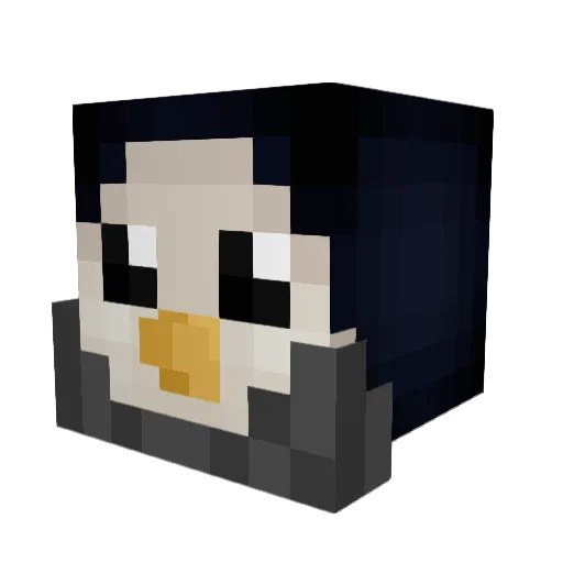 stoefoe Minecraft avatar head, 3D render