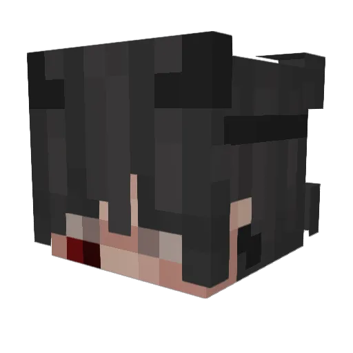 stoffe74 Minecraft avatar head, 3D render