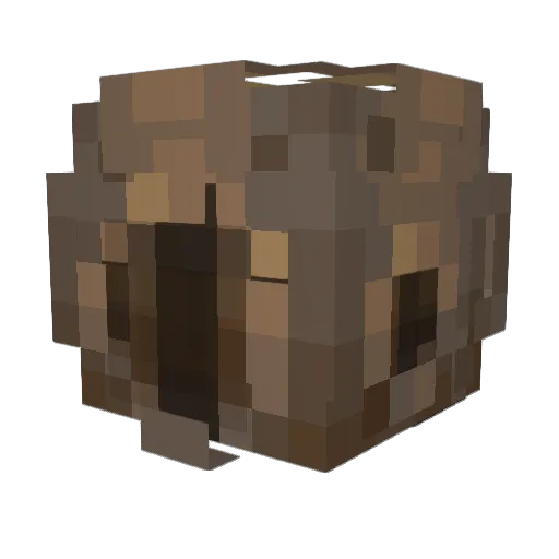 stojanovski9 Minecraft avatar head, 3D render