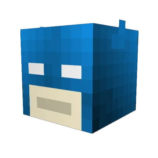 stokiemortal1 Minecraft avatar head, 3D render