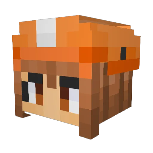 stokitt Minecraft avatar head, 3D render