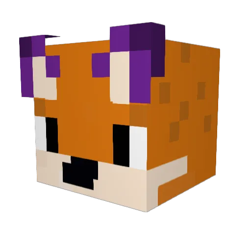 stoku4710 Minecraft avatar head, 3D render