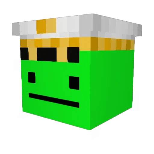 stolmybacon445 Minecraft avatar head, 3D render