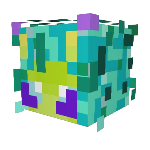 stonedcold Minecraft avatar head, 3D render