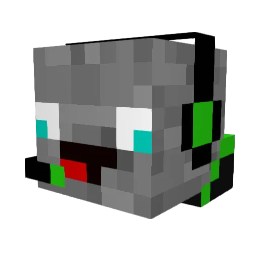 stonefighter3 Minecraft avatar head, 3D render