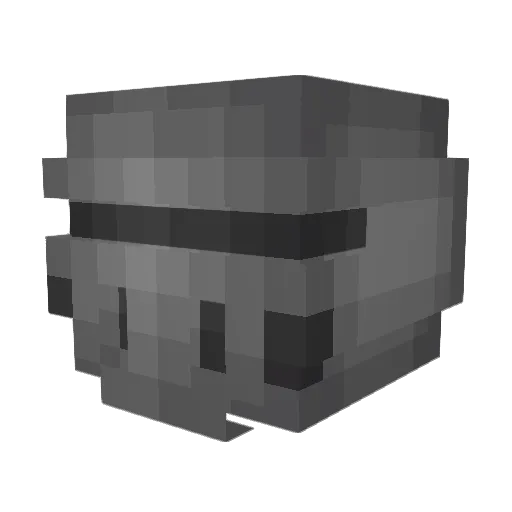 stonehands Minecraft avatar head, 3D render
