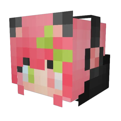 stonersteve Minecraft avatar head, 3D render